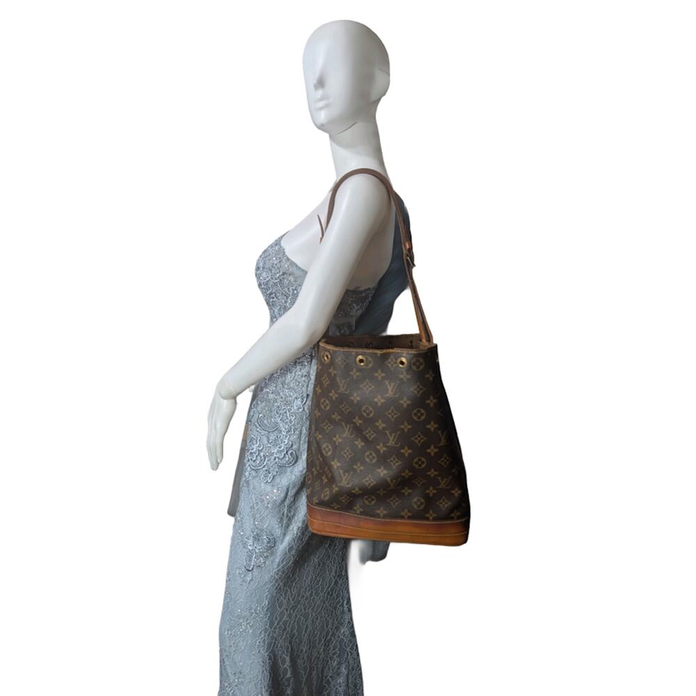 Louis Vuitton Noé GM Monogram Bucket Bag Vintage – Supple Canvas / Project Bag - Picture 9 of 10